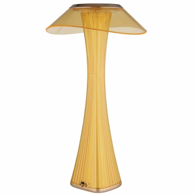 Lampes Dorées-Luminaires Globo Lighting Ambra Lampe à poser LED Ambre, Or, 1 lumière