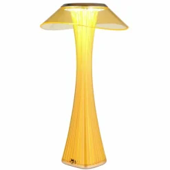 Lampes Dorées-Luminaires Globo Lighting Ambra Lampe à poser LED Ambre, Or, 1 lumière