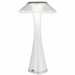 Luminaires Globo Lighting Ambra Lampe à poser LED Chrome, Transparent, 1 lumière* Lampes À Poser