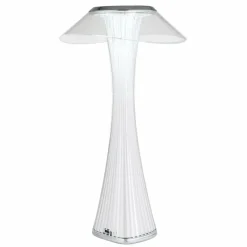 Luminaires Globo Lighting Ambra Lampe à poser LED Chrome, Transparent, 1 lumière* Lampes À Poser