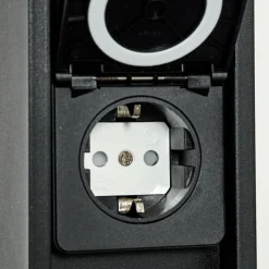 hofstein Amersfoort Prises électriques d'extérieur, Accessoire Noir