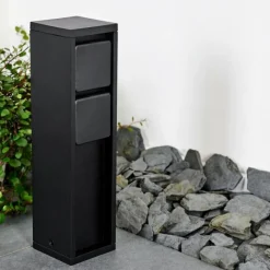 hofstein Amersfoort Prises électriques d'extérieur, Accessoire Noir