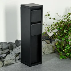 hofstein Amersfoort Prises électriques d'extérieur, Accessoire Noir