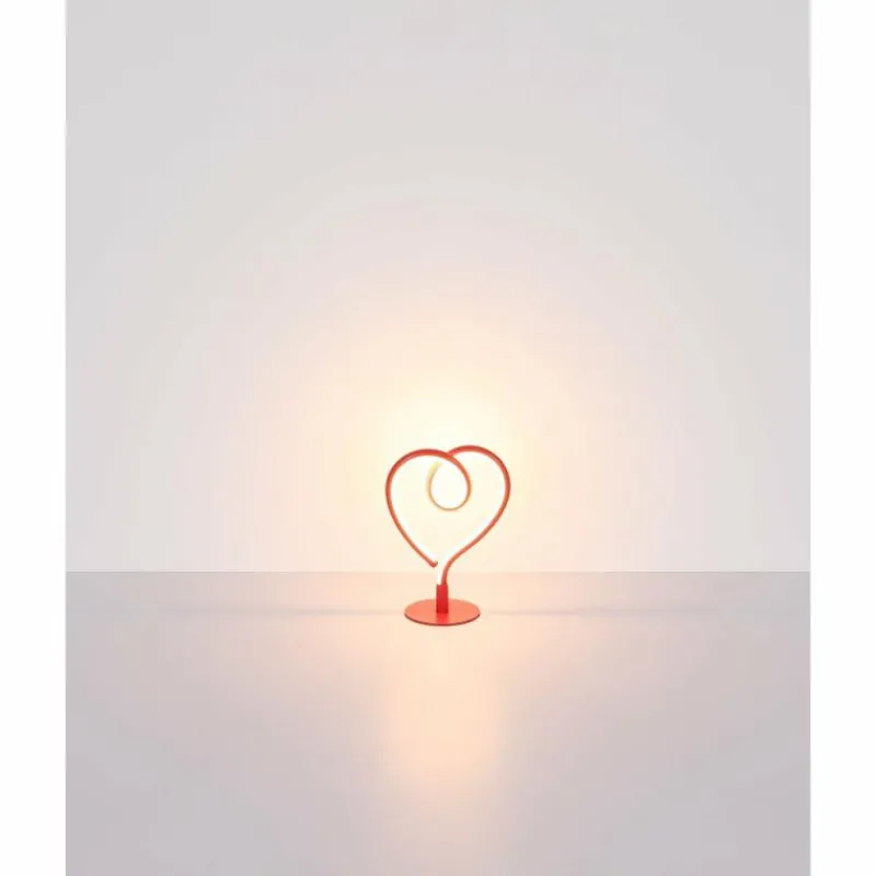 Luminaires Globo Lighting Amore Lampe à poser LED Chrome, 1 lumière* Éclairage Led