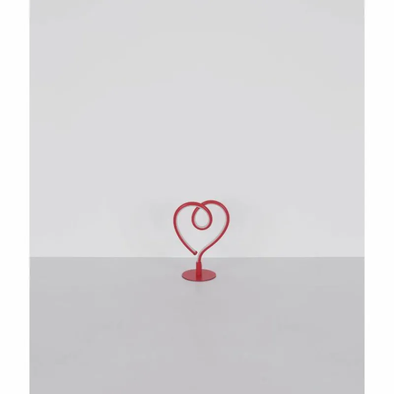 Luminaires Globo Lighting Amore Lampe à poser LED Rouge, 1 lumière* Éclairage Led