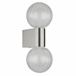 Luminaires Globo Lighting Ander Applique murale Gris, 2 lumières