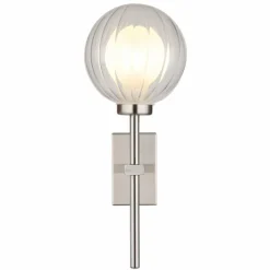 Luminaires Globo Lighting Ander Applique murale Nickel mat, 1 lumière