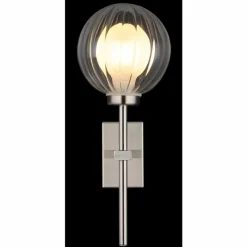Luminaires Globo Lighting Ander Applique murale Nickel mat, 1 lumière