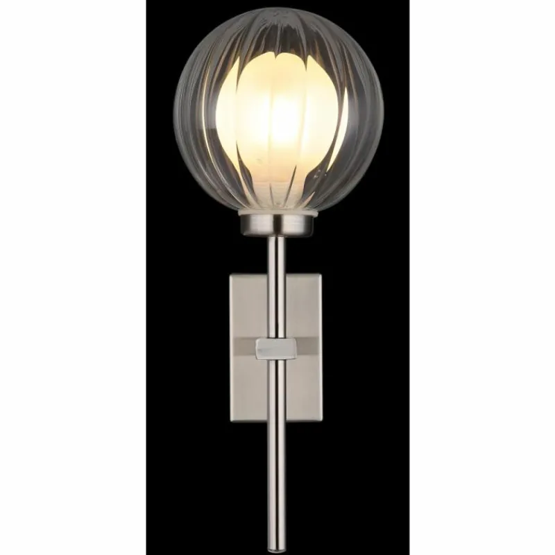Luminaires Globo Lighting Ander Applique murale Nickel mat, 1 lumière