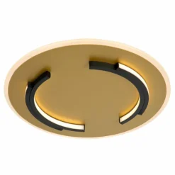 Lampes Dorées-Luminaires Lucide ANDREAS Plafonnier LED Or, 1 lumière