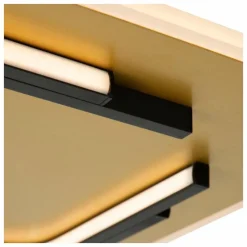 Lampes Dorées-Luminaires Lucide ANDREAS Plafonnier LED Or, 1 lumière