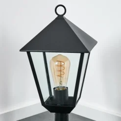 hofstein Anfei Eclairage de chemin Noir, 1 lumière