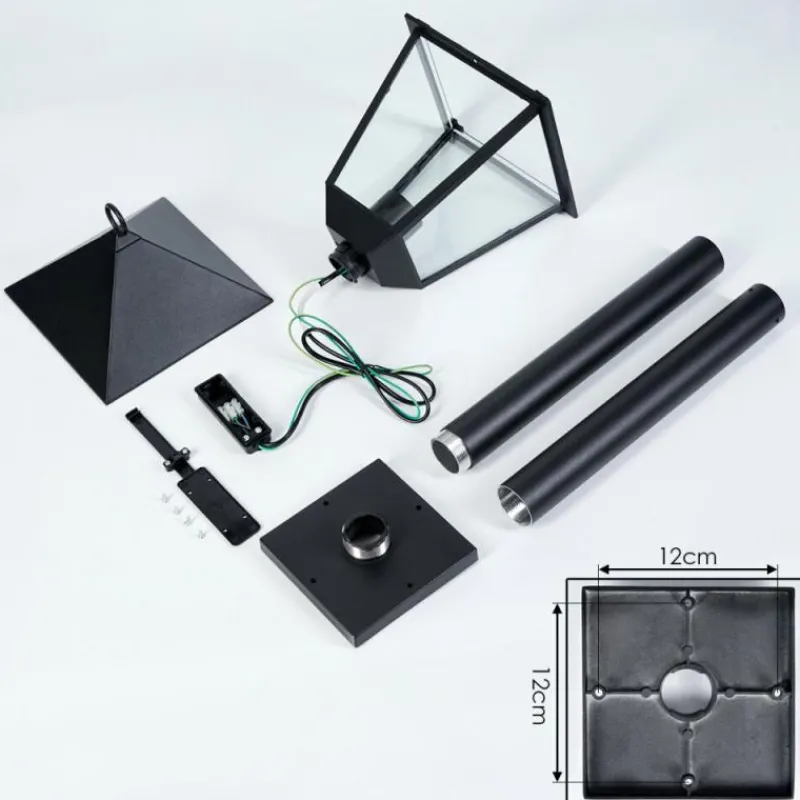 hofstein Anfei Eclairage de chemin Noir, 1 lumière