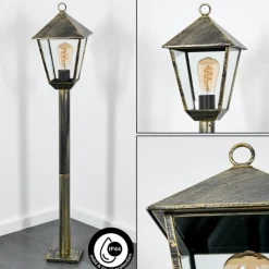 Lampes Dorées-hofstein Anfei Eclairage de chemin Brun, Or, 1 lumière