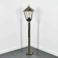 Lampes Dorées-hofstein Anfei Eclairage de chemin Brun, Or, 1 lumière