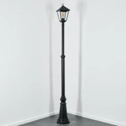 Luminaires Rustiques-hofstein Anfei Eclairage de chemin Noir, 1 lumière