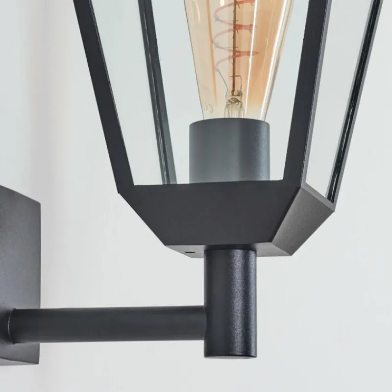 hofstein Anfei Lampe murale d´extérieur Noir, 1 lumière