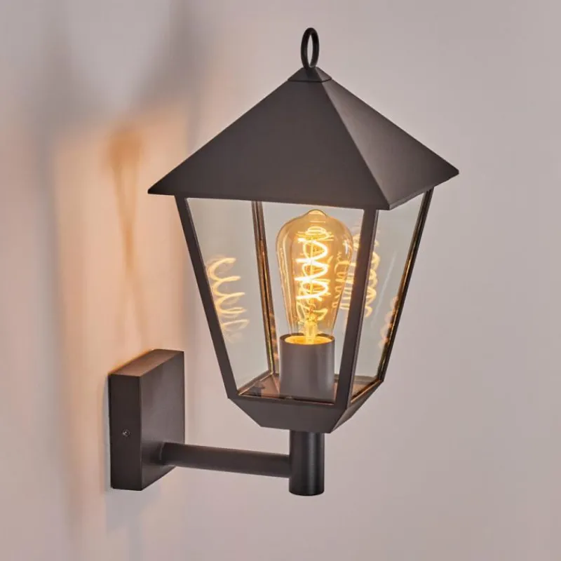 hofstein Anfei Lampe murale d´extérieur Noir, 1 lumière