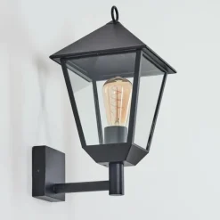 hofstein Anfei Lampe murale d´extérieur Noir, 1 lumière