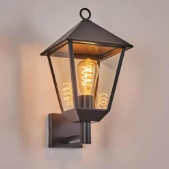 hofstein Anfei Lampe murale d´extérieur Noir, 1 lumière