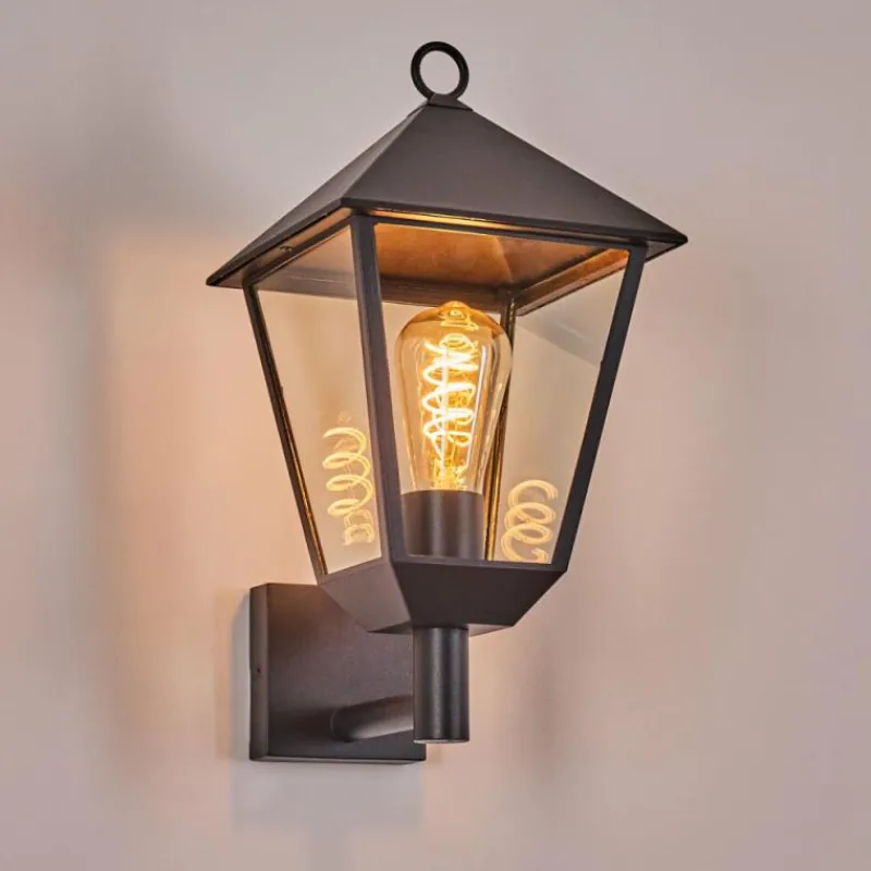 hofstein Anfei Lampe murale d´extérieur Noir, 1 lumière