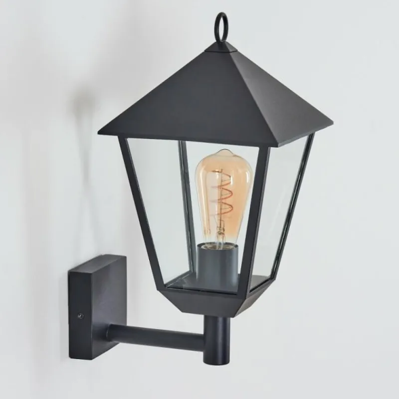 hofstein Anfei Lampe murale d´extérieur Noir, 1 lumière