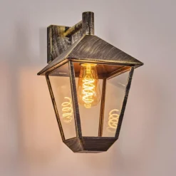 Lampes Dorées-hofstein Anfei Lampe murale d´extérieur Brun, Or, 1 lumière