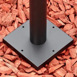 Luminaires Rustiques-hofstein Anfei Luminaire extérieur, Eclairage de chemin Noir, 1 lumière, Détecteur de mouvement