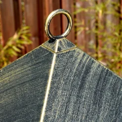 Luminaires Rustiques-hofstein Anfei Luminaire extérieur, Réverbère, Eclairage de chemin Or, Noir, 1 lumière