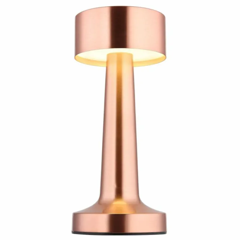 Luminaires Globo Lighting Angelika Lampe à poser LED Cuivre, 1 lumière* Éclairage Led