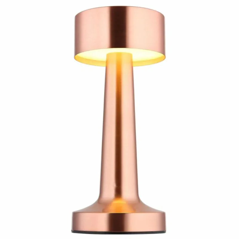 Luminaires Globo Lighting Angelika Lampe à poser LED Cuivre, 1 lumière* Éclairage Led