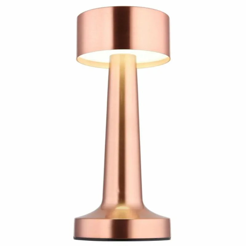 Luminaires Globo Lighting Angelika Lampe à poser LED Cuivre, 1 lumière* Éclairage Led