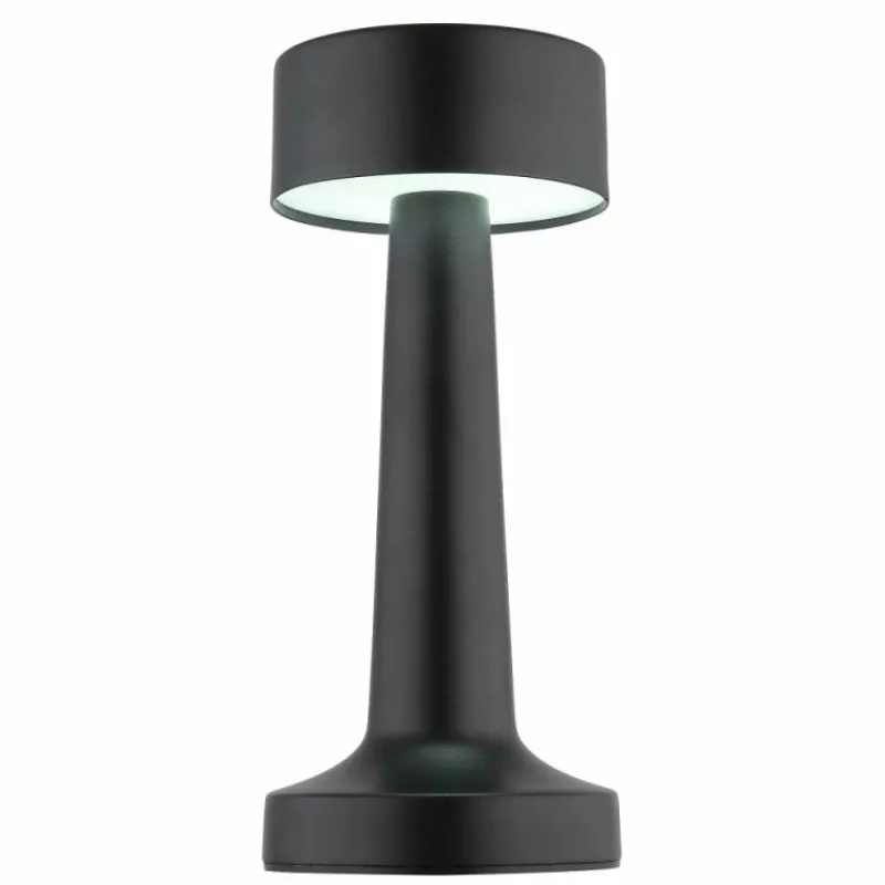 Luminaires Globo Lighting Angelika Lampe à poser LED Noir, 1 lumière* Éclairage Led