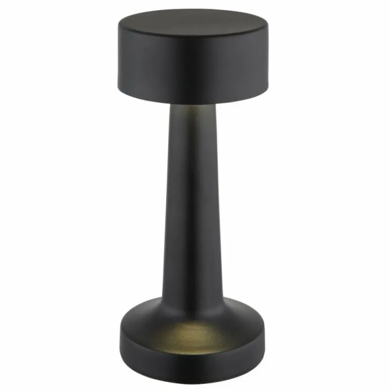 Luminaires Globo Lighting Angelika Lampe à poser LED Noir, 1 lumière* Éclairage Led