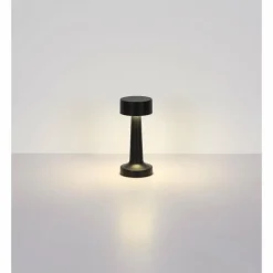 Luminaires Globo Lighting Angelika Lampe à poser LED Noir, 1 lumière* Éclairage Led