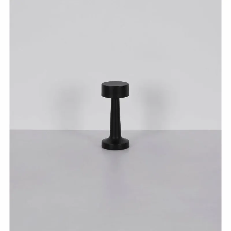 Luminaires Globo Lighting Angelika Lampe à poser LED Noir, 1 lumière* Éclairage Led