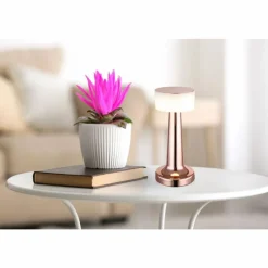 Luminaires Globo Lighting Angelika Lampe à poser LED Cuivre, 1 lumière* Lampes À Poser