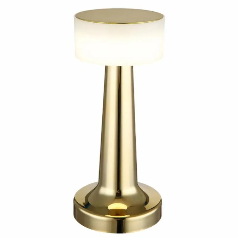 Luminaires Globo Lighting Angelika Lampe à poser LED Laiton, 1 lumière* Éclairage Led