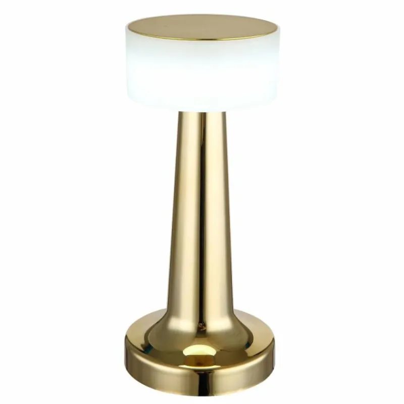 Luminaires Globo Lighting Angelika Lampe à poser LED Laiton, 1 lumière* Éclairage Led