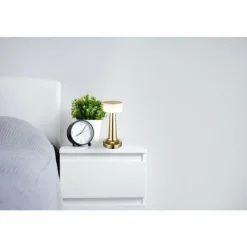 Luminaires Globo Lighting Angelika Lampe à poser LED Laiton, 1 lumière* Éclairage Led