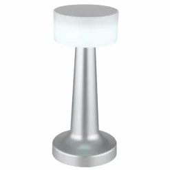 Luminaires Globo Lighting Angelika Lampe à poser LED Nickel mat, 1 lumière* Éclairage Led