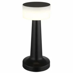 Luminaires Globo Lighting Angelika Lampe à poser LED Noir, 1 lumière* Éclairage Led