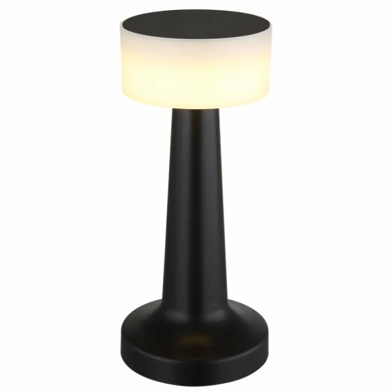 Luminaires Globo Lighting Angelika Lampe à poser LED Noir, 1 lumière* Éclairage Led