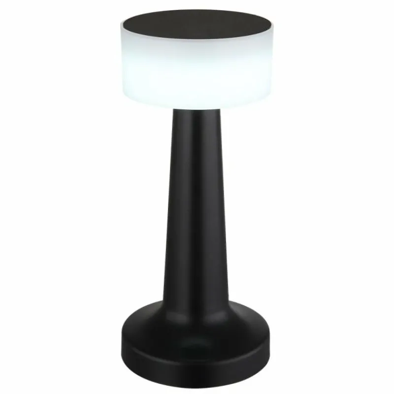 Luminaires Globo Lighting Angelika Lampe à poser LED Noir, 1 lumière* Éclairage Led