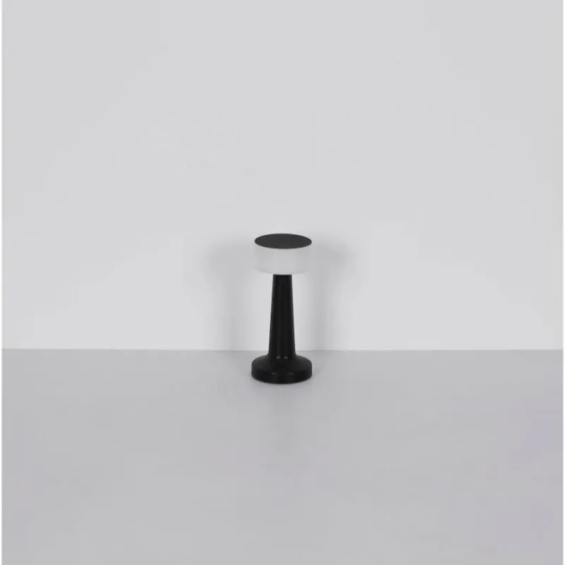 Luminaires Globo Lighting Angelika Lampe à poser LED Noir, 1 lumière* Éclairage Led