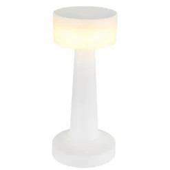 Luminaires Globo Lighting Angelika Lampe à poser LED Blanc, 1 lumière* Lampes À Poser