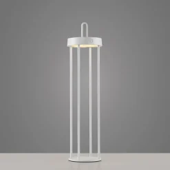 Luminaires Leuchten Direkt ANSELM Lampadaire LED Blanc, 1 lumière