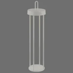 Luminaires Leuchten Direkt ANSELM Lampadaire LED Gris, 1 lumière
