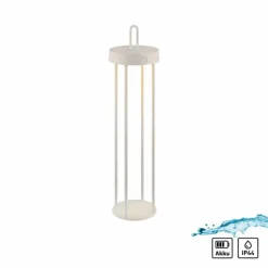 Luminaires Leuchten Direkt ANSELM Lampadaire LED Gris, 1 lumière