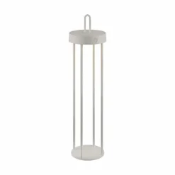 Luminaires Leuchten Direkt ANSELM Lampadaire LED Gris, 1 lumière